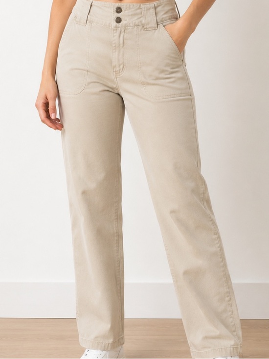 Sanctuary Denim - Sanctuary Clothing Utility Wide Leg Pants | Khaki Beige | Size 29
